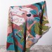 Forest Dancer Throw Blanket Multifunction 2 Sides Sofa Covers Cobertor Tassel Dust Cover Air Conditioning Blankets For Bed