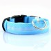 Nylon LED Pet Dog Collar,Night Safety Flashing Glow In The Dark Dog Leash,Dogs Luminous Fluorescent Collars Pet Supplies 4.7