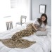 Mermaid Blanket Blankets Knitting Fish Tail Blanket Sofa Cover Birthday Gifts For Girls