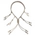 Hunting Decoy Rope Hunting Duck Call Lanyard Cord Hunter Game Whistle Lanyard Hunting Decoy Rope with 12 Adjustable Loops Rings Hunting Decoy Rope Hunting Duck Call Lanyard Cord Hunter Game Whistle Lanyard Hunting Decoy Rope with 12 Adjustable Loops Rings
