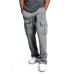men's Sportswear Joggers fitness training cargo Sweatpants Loose Elastic waist Brand Trousers cotton Breathable muscle Men Pants
