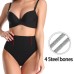 Stringi Women High Waist Thongs tummy control Underwear butt lifter Sexy lingerie body shaper butt enhancer panty booty lifter