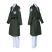Attack on Titan Cosplay Levi Costume Shingek No Kyojin Scouting Legion Soldier Coat Trench Jacket Uniform Men Halloween Outfit