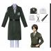 Attack on Titan Cosplay Levi Costume Shingek No Kyojin Scouting Legion Soldier Coat Trench Jacket Uniform Men Halloween Outfit