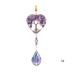 Chakra Healing Natural Stone Tree of Life Suncatcher Window Hanging Ornament Rainbow Maker Collection For Home Garden Decor