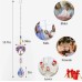 Chakra Healing Natural Stone Tree of Life Suncatcher Window Hanging Ornament Rainbow Maker Collection For Home Garden Decor