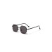 Square Sunglasses New Ladies Retro Classic Fishing glasses Men women Luxury polygon Metal frame Gold Green Eyewear UV400