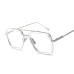 Black Sunglasses Woman/man Mirrored Designer Brand Woman Glasses Vintage Blue Lens Sun Glasses Female UV400
