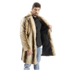 Hot Men Suit Collar Faux High Quality Rabbit Fur Leather Jacket Winter Warm Turn-down Collar Luxury Mink Fur Mens Fur Coat Hot Men Suit Collar Faux High Quality Rabbit Fur Leather Jacket Winter Warm Turn-down Collar Luxury Mink Fur Mens Fur Coat