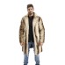 Hot Men Suit Collar Faux High Quality Rabbit Fur Leather Jacket Winter Warm Turn-down Collar Luxury Mink Fur Mens Fur Coat