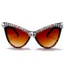 Oversized Diamond Sunglasses Women Rhinestone Cat Eye Sunglasses Men Luxury Brand Eyewear Retro Glasses Vintage UV400