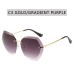 NEW  Vintage Fashion Oversized Rimless Sunglasses Women Famous Luxury Brand Design Square Sun Glasses For Female