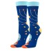 Math Print Men's Socks Space Leisure In Tube Socks Autumn And Winter New Style Cotton Socks Trendy Socks