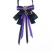 JK Bow Tie Girls Shirt Accessories Bow Tie Elastic Buckle Japanese and Korean Style Metal Chain Bow Tie