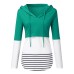 Maternity Autumn and Winter Colorblock Long Sleeve Hooded Nursing Jacket Maternity Autumn and Winter Colorblock Long Sleeve Hooded Nursing Jacket