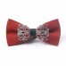 Metal Sheet Bow Tie Men's Diamond Bow Tie Host Banquet Red Carpet Bow Tie Bow