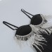 High Luxury Heavy Industry Hardware Tassel Sexy High Waist Slit Suspender Dress Women Dress High Luxury Heavy Industry Hardware Tassel Sexy High Waist Slit Suspender Dress Women Dress