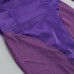 New Suspender Perspective Sexy Mesh Satin Stitching Slim Bag Hip Women's Dress