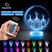 New Muslim style home night light creative plane acrylic Lin worship touch atmosphere light