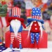 American National Day Pentagram Round Cap Long Legs Faceless Doll Sitting Plush Rudolph Dwarf Doll