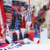 New American Independence Day Rudolph faceless pointed hat doll small pendant National Day decorations children's gift