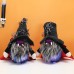 Ghost Festival vampire doll pointed hat fangs wizard ornament faceless cloak zombie light ball decoration supplies