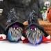 Ghost Festival vampire doll pointed hat fangs wizard ornament faceless cloak zombie light ball decoration supplies