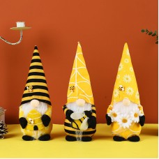 New bee festival faceless doll cute dwarf doll Rudolph doll ornaments window decoration supplies