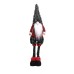 New Christmas decorations retractable faceless doll red and gray pointed hat standing doll window set props New Christmas decorations retractable faceless doll red and gray pointed hat standing doll window set props