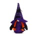 New Halloween decorations spider web hat Rudolph dwarf doll ghost festival faceless doll decoration