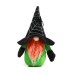New Halloween decorations spider web hat Rudolph dwarf doll ghost festival faceless doll decoration