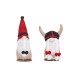 New pirate Rudolph decorative doll ornaments faceless doll doll bell horn dwarf Viking