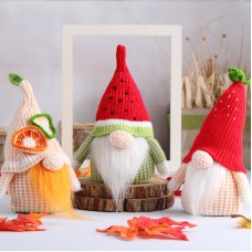 New summer style knitted fruit series Rudolph doll toys ornaments props decoration supplies gifts