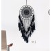 Large Black Feather Lace Dream Catcher Mysterious Indian Style Dream Net Wall Decoration