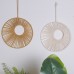 New Wall Decoration Pendant Pendant Handmade Sen Series Round Iron Ring Hollow Pendant Tapestry