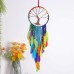 Colorful Bohemian Tapestry Home Decor Tree Of Life Hand Woven Colorful Cloth Feather Pendant