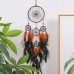 Dark Department New Five-Ring Dream Catcher Feather Pendant Nordic Style Fashion Home Wind Chime Dream Catcher Pendant