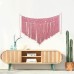 Pink Bohemian Woven Tapestry Home Decoration Wall Hanging Sofa Background Wall Decoration Wedding Decoration