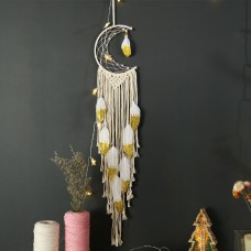 Hand Woven Cotton Thread Tassel Tapestry Wall Tapestry Hangings Background Boho Wall Hangings