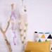 Hand Woven Cotton Thread Tassel Tapestry Wall Tapestry Hangings Background Boho Wall Hangings