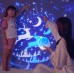 New Star Projection Lamp Creative Girl Bedroom Romantic Atmosphere Lamp Led Children's Bluetooth Starry Sky Lamp