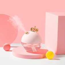 Crown Humidifier Mini USB Desktop Air Atomizer Small Wireless Humidifier Cute Style