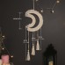 Nordic Decoration Hand-Woven Star Moon Decoration Pendant Dream Catcher Gift For Students Creative Gift