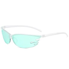 New Sports Cycling Glasses Men And Women Tide Flame Sunglasses Outdoor Transparent Candy Color Street Style Sunglasses