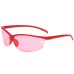 New Sports Cycling Glasses Men And Women Tide Flame Sunglasses Outdoor Transparent Candy Color Street Style Sunglasses