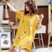 Pajamas Korean Style Pajamas Women's Summer Nightdress Short-Sleeved Ladies Summer Home Wear Suit Student Cute Pajamas