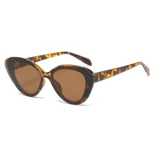 New Fashion Ladies Cat Eye Sunglasses Europe and America Small Frame Net Red Street Shooting Sunglasses