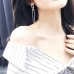 High-Quality French Tassel Earrings Female Korean Temperament Geometric Long Earrings Simple Personality All-Match Long Earrings