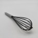 Manual Egg Beater 6 Wire Silicone Solid-Pull Powder Beater Household Egg White Mixer Baking Tool
