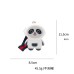 Ice Doll Panda Decompression Silicone Bag Change Children's Dundundun Wallet